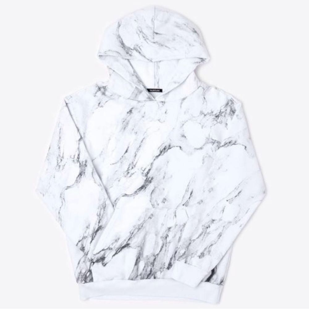 Talentless Men's Marble Premium Hoodie